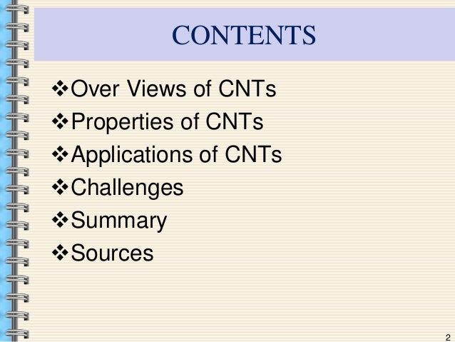 What are carbon nanotubes?